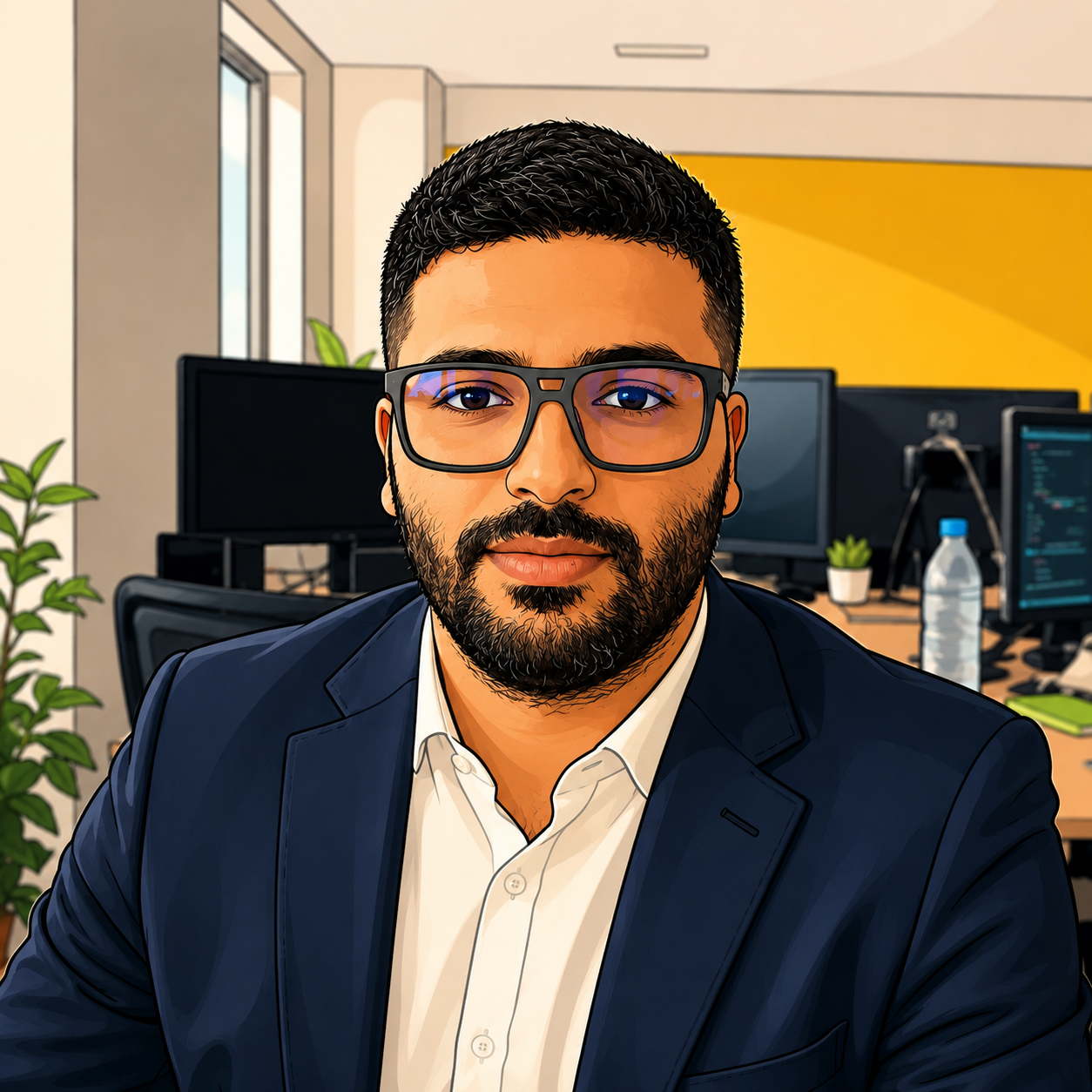 Issam, fondateur et CEO de Code Reason Studio